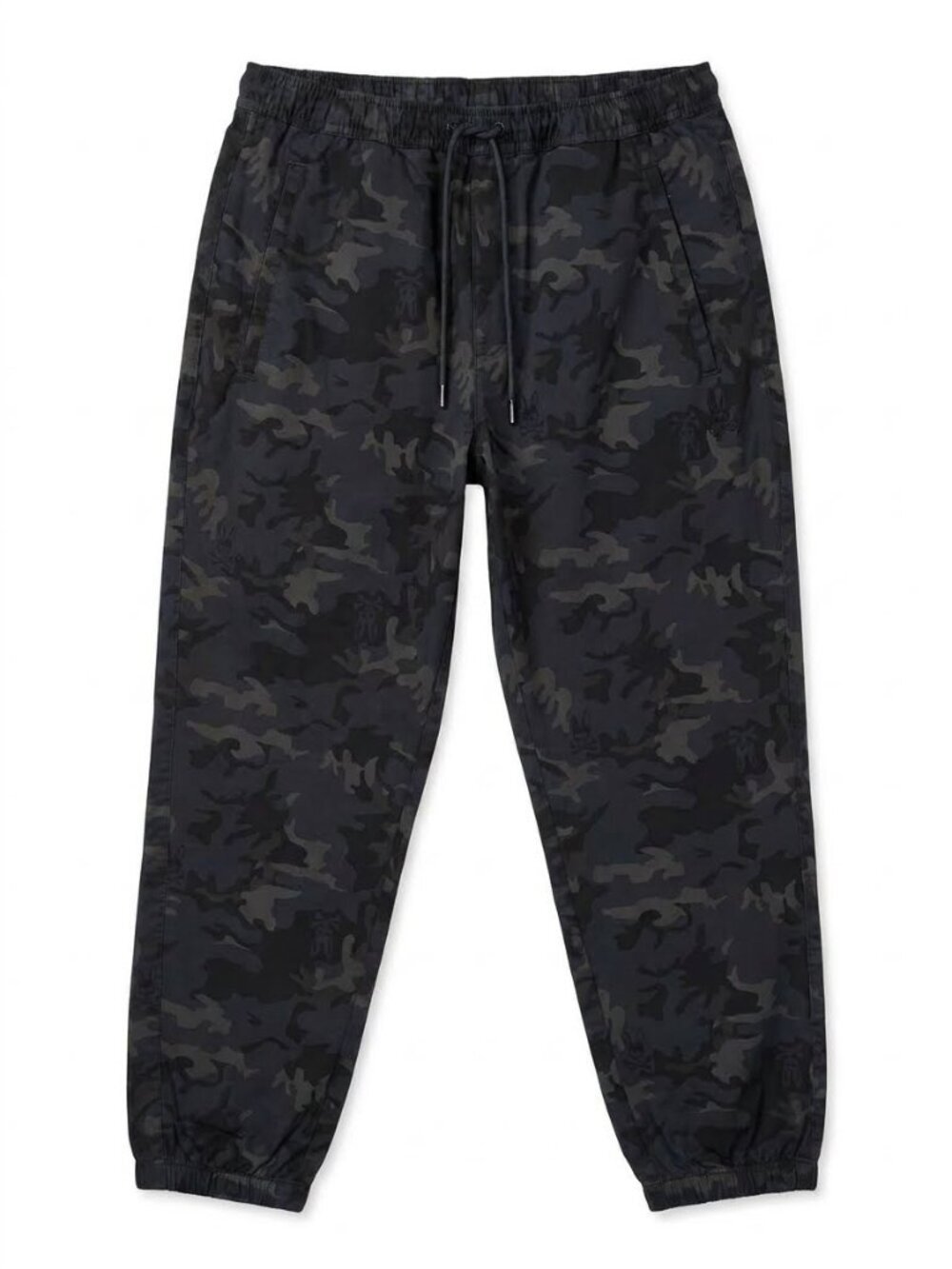 NWT Psycho Bunny Men's Camo Cotton Drawstring Jogger Pants 2XL XXL
